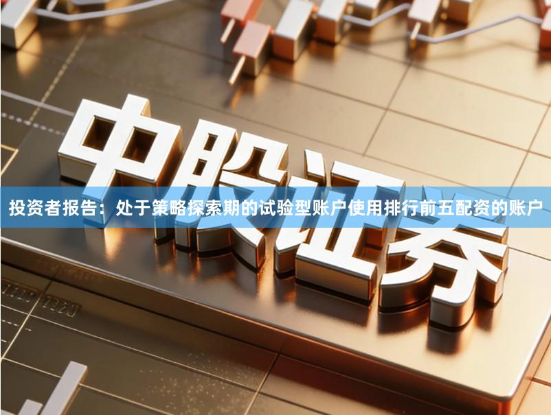 投资者报告：处于策略探索期的试验型账户使用排行前五配资的账户