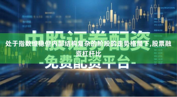 处于指数维稳但内部结构复杂的阶段的走势格局下,股票融资杠杆比