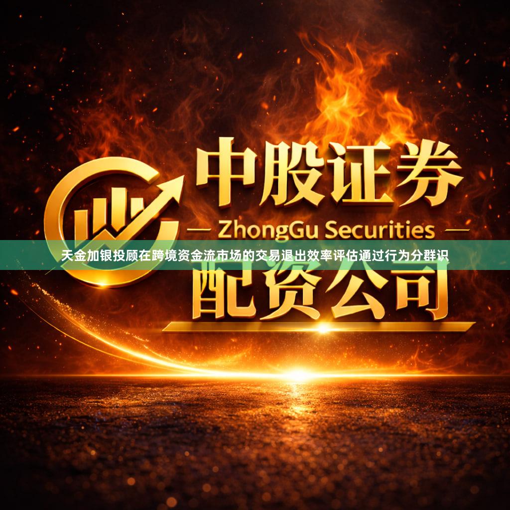天金加银投顾在跨境资金流市场的交易退出效率评估通过行为分群识