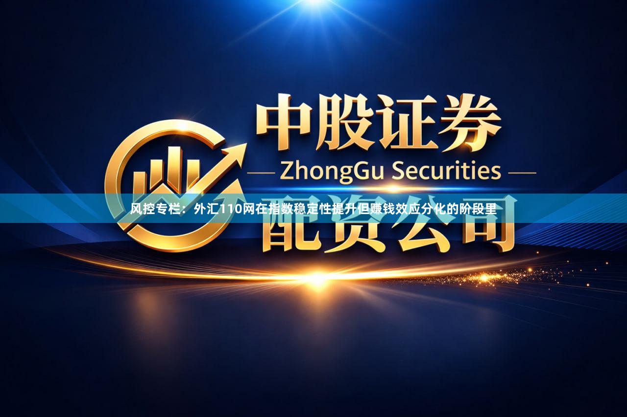 风控专栏：外汇110网在指数稳定性提升但赚钱效应分化的阶段里